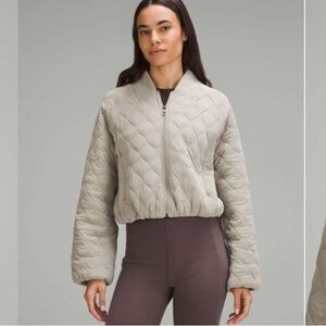 *SOLD* Lululemon Quilted Bomber Jacket